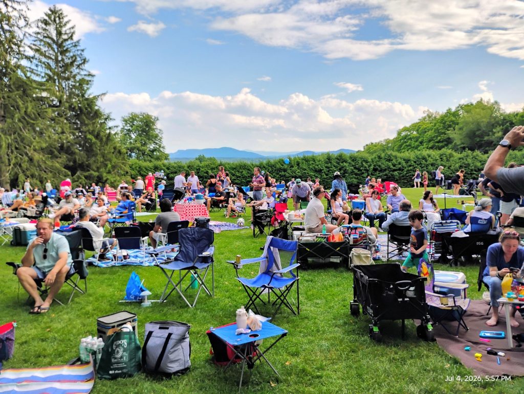 Tanglewood view toward Monument Mountain in the Berkshires; Dave Read photo