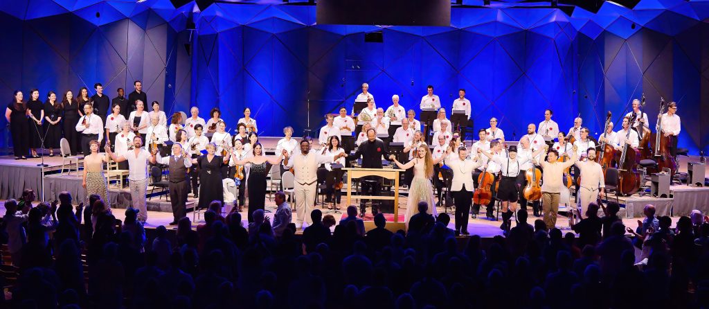Mozart's Marriage of Figaro conducted by BSO Maestro Nelsons at Tanglewood, Aug. 1, 2026; Hilary Scott/BSO photo.