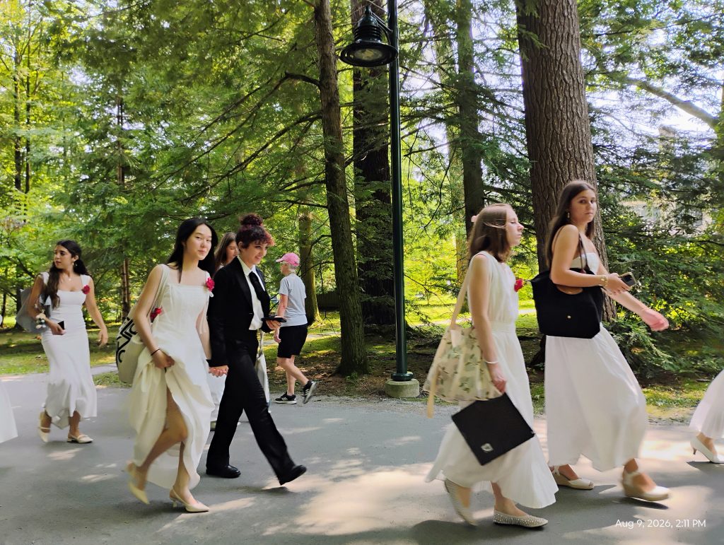 Tanglewood scenes before Aug. 9, 2026 BSO concert in the Shed; Dave Read photo.