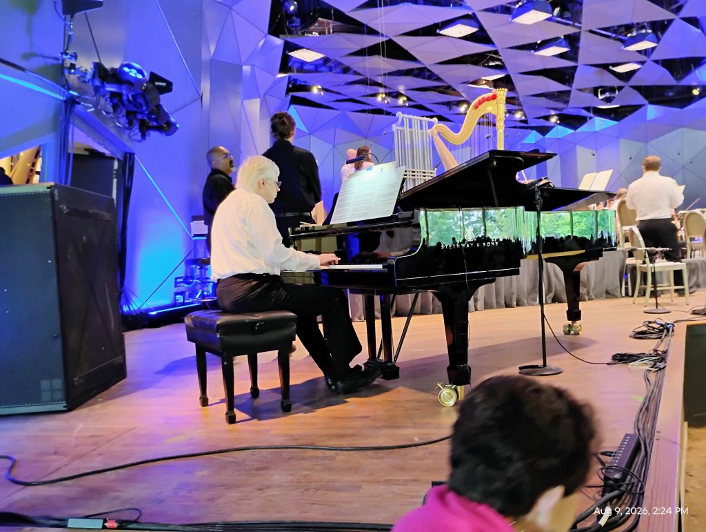 Tanglewood scenes before Aug. 9, 2026 BSO concert in the Shed; Dave Read photo.