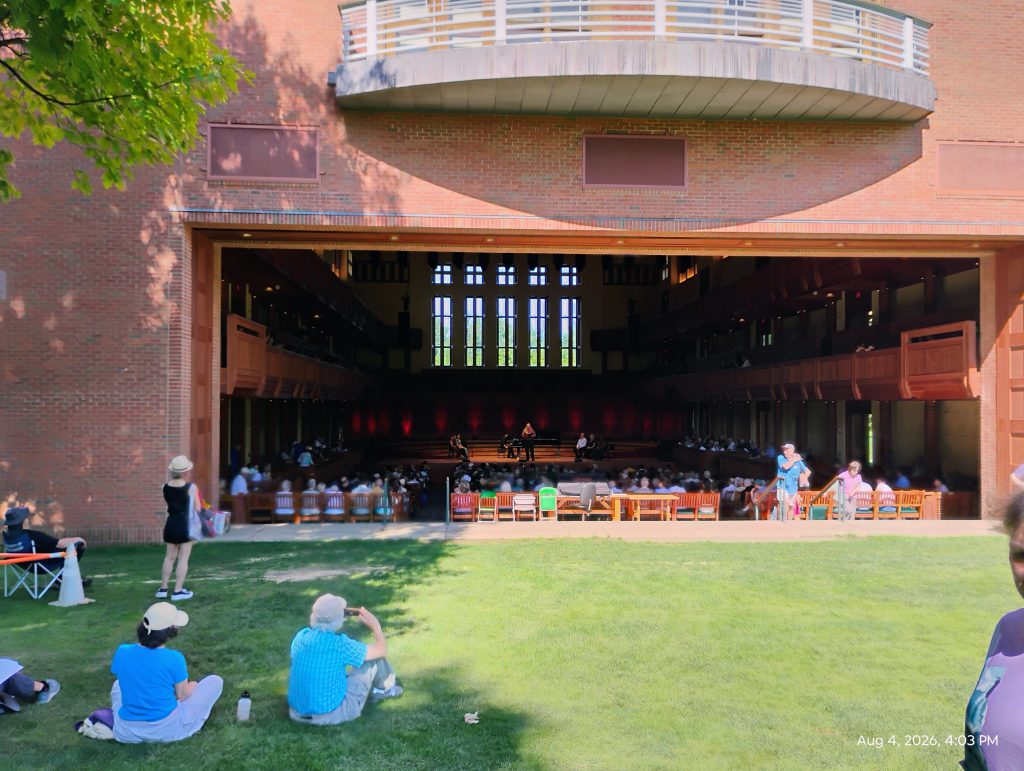 Photos from the BSO's Berkshires campus during Tanglewood on Parade, Aug. 4, 2026; Dave Read photo.